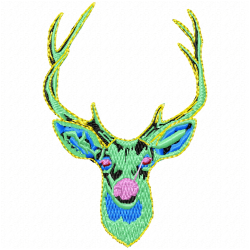 Gazelle Embroidery Design 2